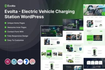 Evolta - Electric Vehicle Charging WordPress