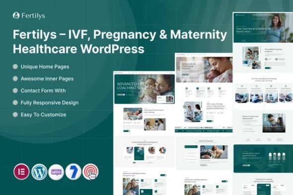 Fertilys 2.0 – IVF Pregnancy Maternity WordPress