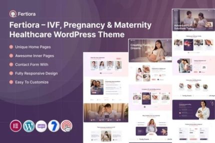 Fertiora - IVF Pregnancy Maternity WordPress Theme