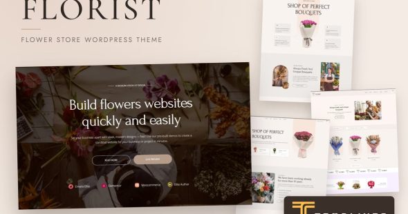 Florist 1.1.4 – Flower Store WordPress Theme