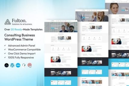 Fulton - Consulting Business Wordpress Theme
