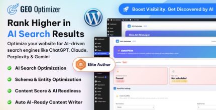 GEO Optimizer - AI-Powered Generative Engine Optimization & SEO WordPress Plugin