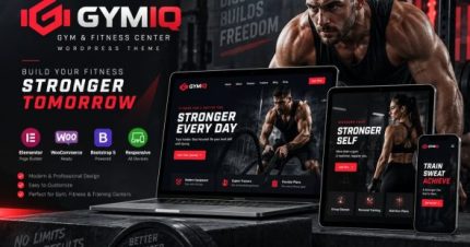 Gymiq - Gym & Fitness Center WordPress Theme