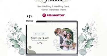 Habibi - Wedding & Wedding Planner WordPress Theme