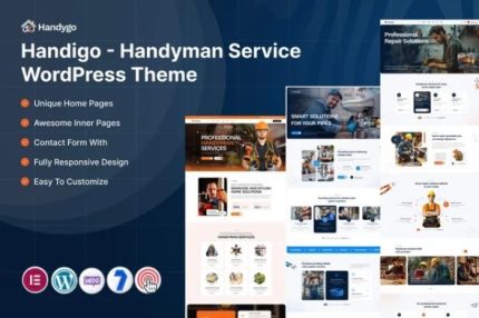 Handigo - Handyman Service WordPress Theme