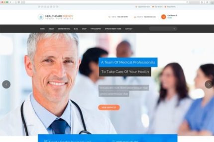 Healtcare - Agency Wordpress Theme