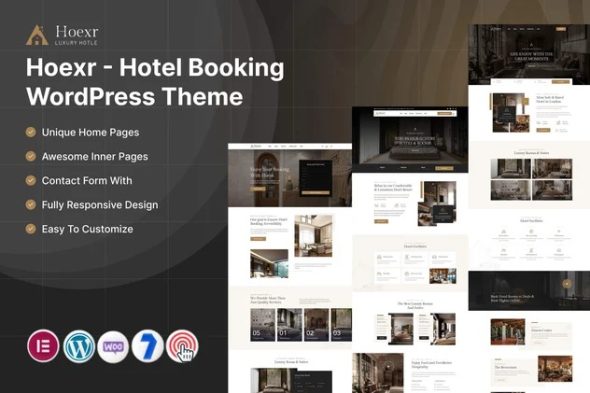 Hoexr 7.0 – Hotel Booking WordPress Theme