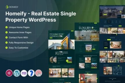 Homeify - Real Estate Single Property WordPress