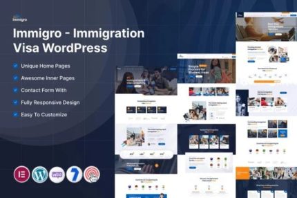 Immigro - Immigration Visa WordPress