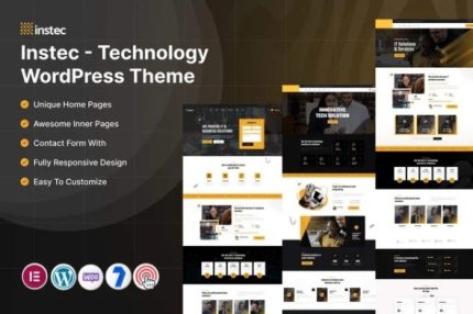 Instec - Technology WordPress Theme