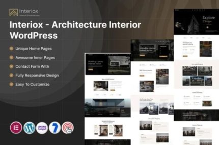 Interiox - Architecture Interior WordPress