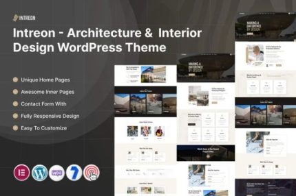 Intreon - Architecture & Interior WordPress Theme