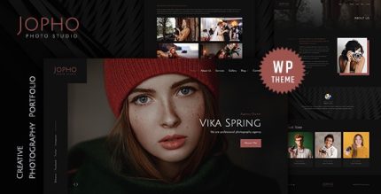 Jopho - Creative Photography WordPress Theme