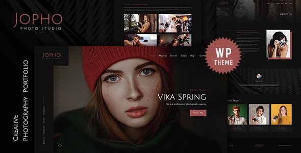 Jopho 1.3 – Creative Photography WordPress Theme