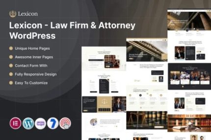 Lexicon - Law Firm & Attorney WordPress