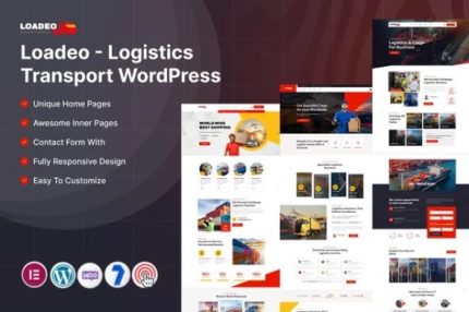 Loadeo - Logistics Transport WordPress