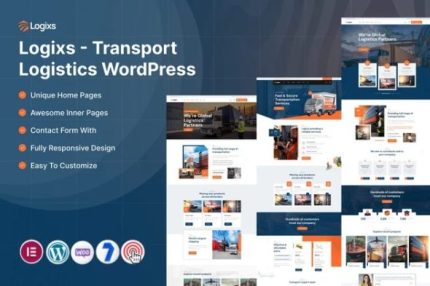 Logixs - Transport Logistics WordPress