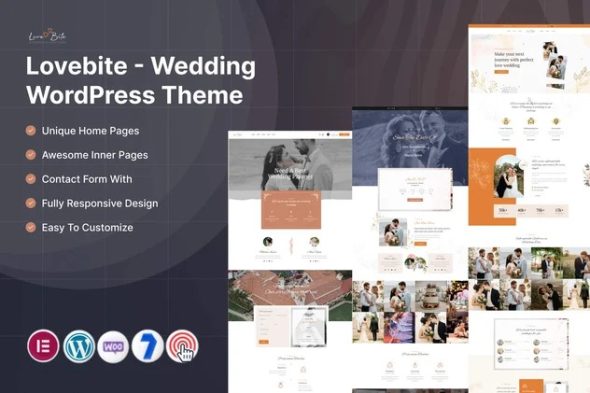Lovebite 8.0 – Wedding WordPress Theme