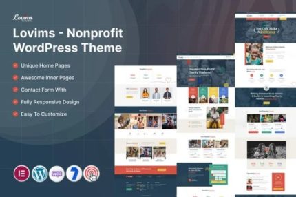 Lovims - Nonprofit WordPress Theme