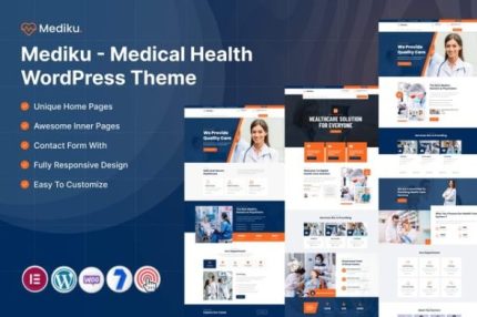 Mediku - Medical Health Wordpress Theme