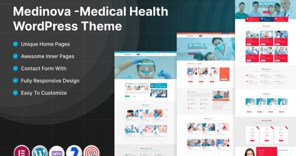 Medinova - Medical Health WordPress Theme