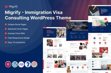 Migrify - Immigration Visa Wordpress Theme