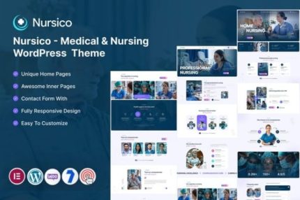 Nursico - Medical & Nursing Wordpress Theme