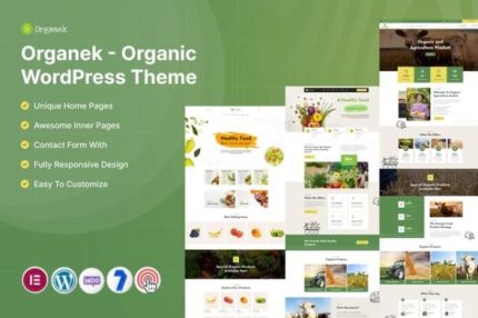 Organek - Organic Wordpress Theme