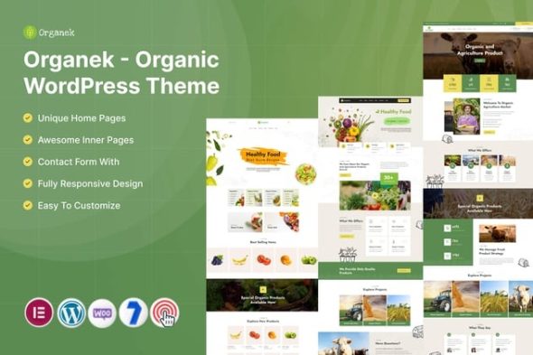 Organek 7.0 – Organic WordPress Theme