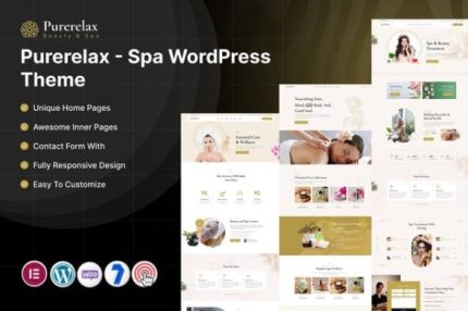 Purerelax - Spa Wordpress Theme