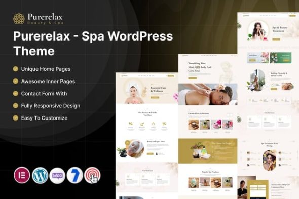 Purerelax 6.0 – Spa WordPress Theme