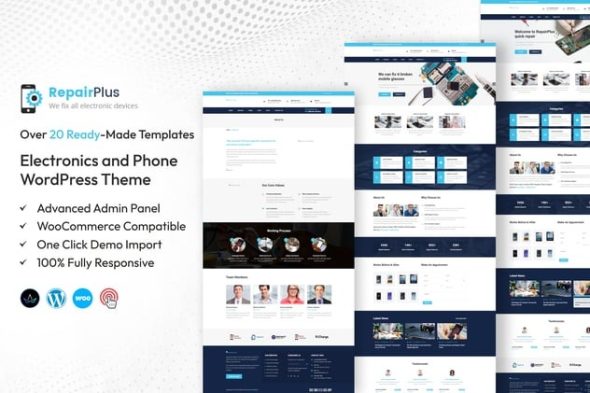 Repair Plus 2.8 – Electronics & Phone WordPress Theme