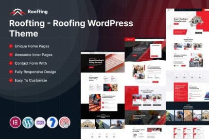 Roofting - Roofing Wordpress Theme