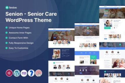 Senion - Senior Care Wordpress Theme