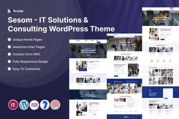 Sesom 7.0 – IT Solutions & Consulting WordPress Theme
