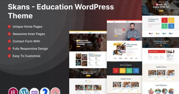 Skans - Education WordPress Theme