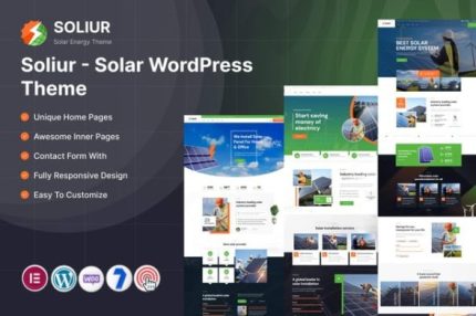 Soliur - Solar Wordpress Theme