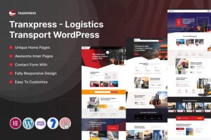 Tranxpress - Logistics Transport Wordpress Theme