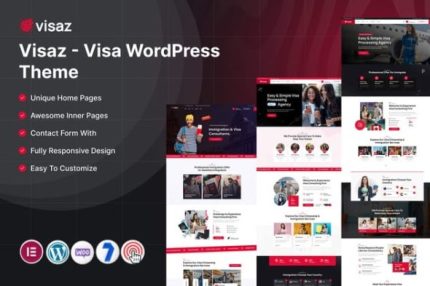 Visaz - Visa Wordpress Theme