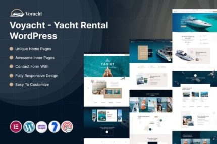 Voyacht - Yacht Rental Wordpress Theme