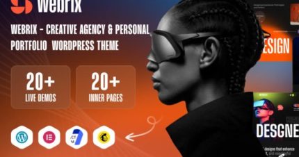 Webrix - Creative & Portfolio WordPress Theme