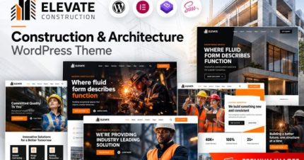 Elevate - Construction WordPress Theme