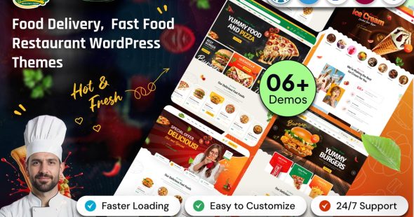 Foodis 1.0.0 – Restaurant & Fast Food WordPress Theme