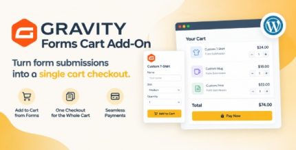 Gravity Forms Cart Add-On