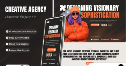 Nexira - Creative Agency Elementor Template Kit