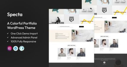Specta - Multipurpose Portfolio WordPress Theme