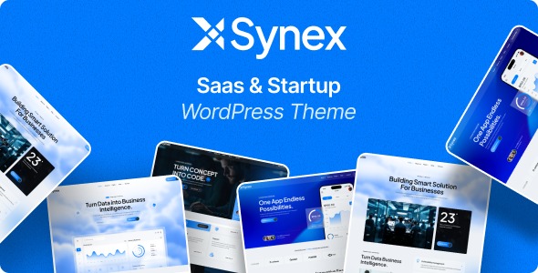Synex 1.0.0 – SaaS, Software & Startup WordPress Theme