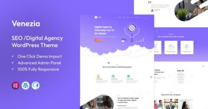 Venezia - Digital Marketing WordPress Theme