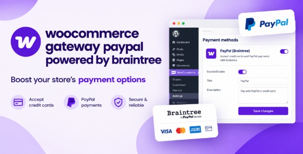 PayPal Enterprise Payments (formerly Braintree) for WooCommerce