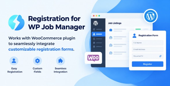 WP Job Manager Simple Registration for WooCommerce